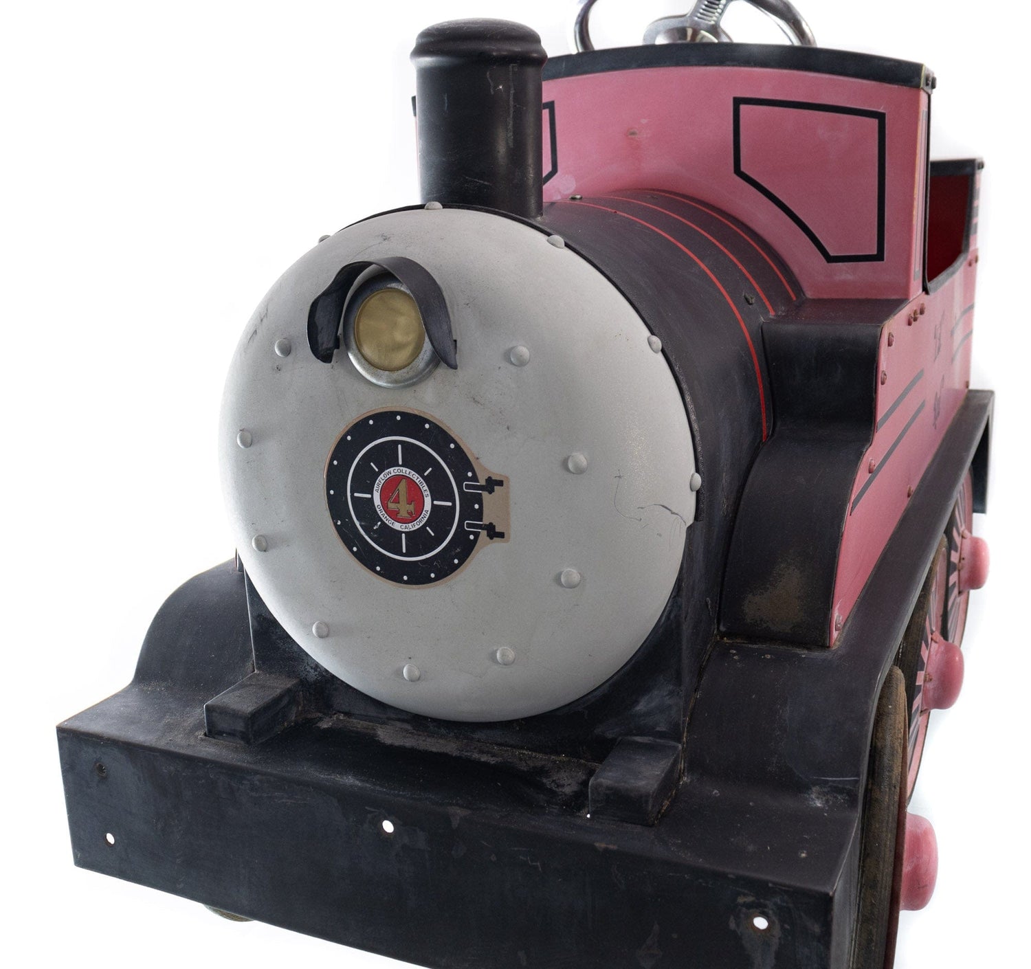 Antique Toy; Lil Red Train Front View