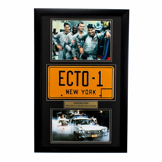 "Ghostbusters" Movie Memorabilia - Ghostmobile License Plate thumb