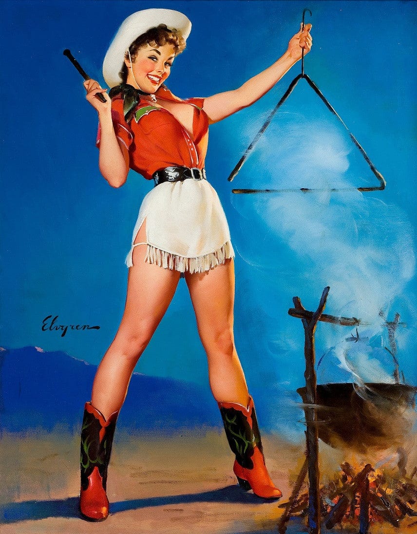 Gil Elvgren, Come and Get It