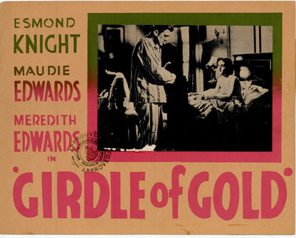 Girdle of Gold Movie Lobby Card