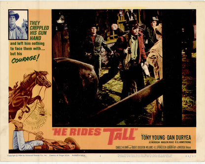 He Rides Tall Movie Lobby Card