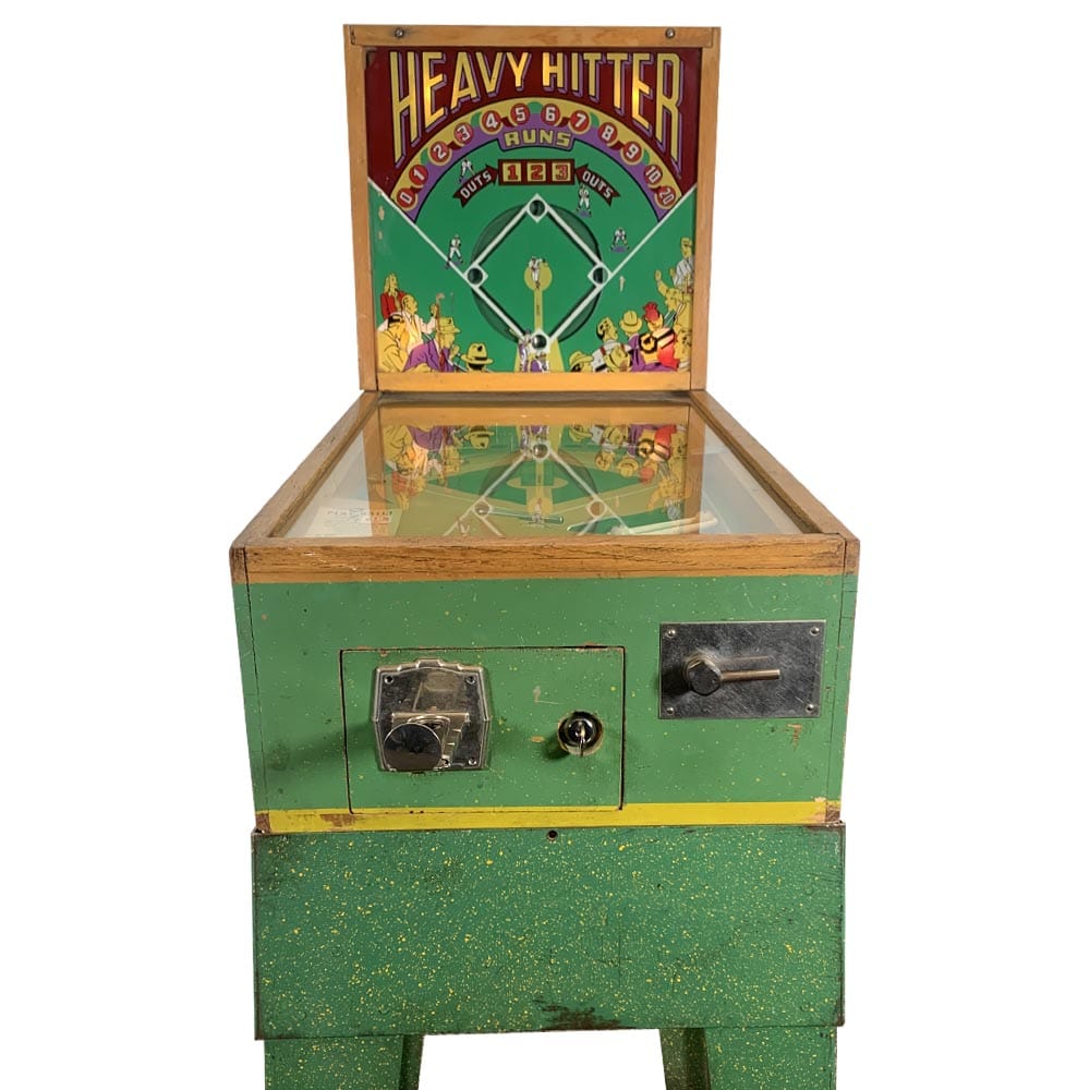 Heavy Hitter Vintage PinBall Machine Gold & Silver Pawn Shop