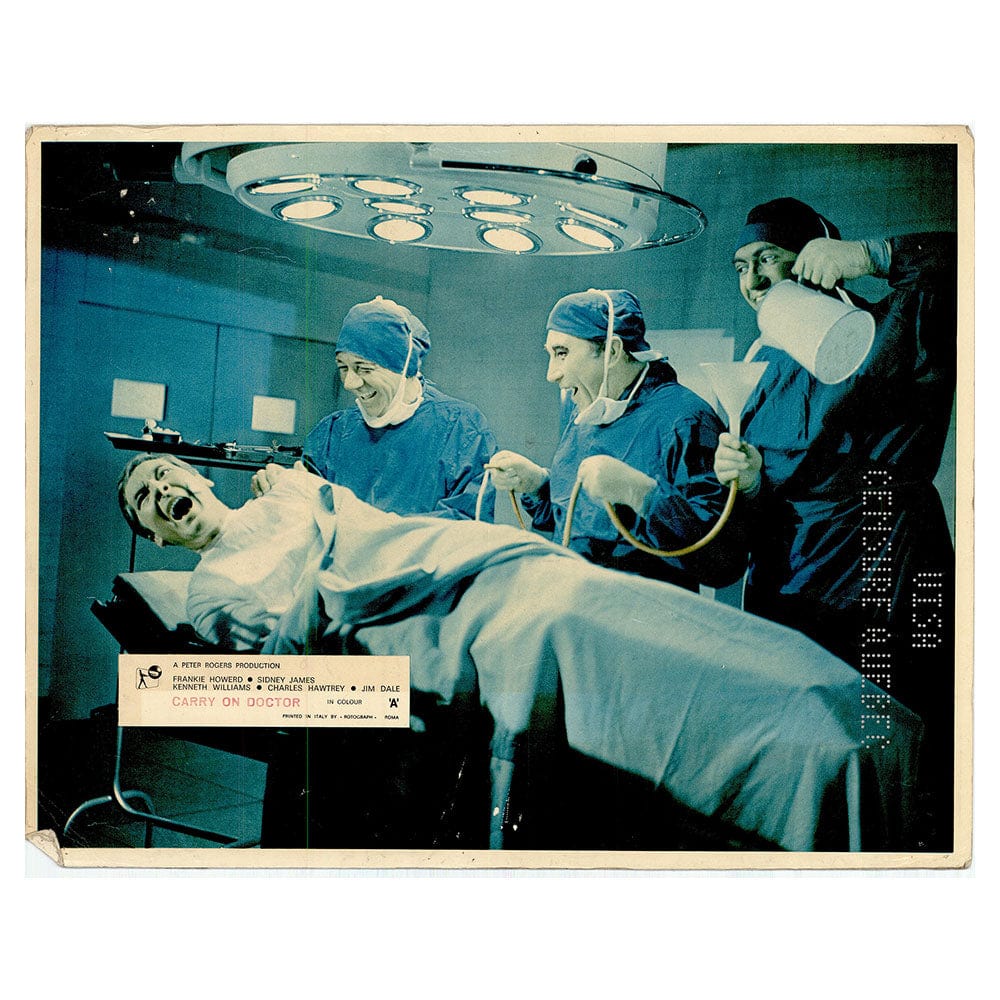 Carry On Doctor Movie Lobby Card