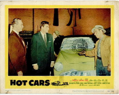 Hot Cars Movie Lobby Card