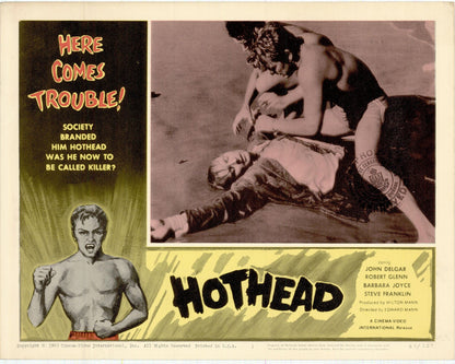 Hothead Movie Lobby Card