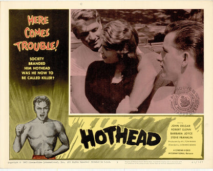 Hothead Movie Lobby Card