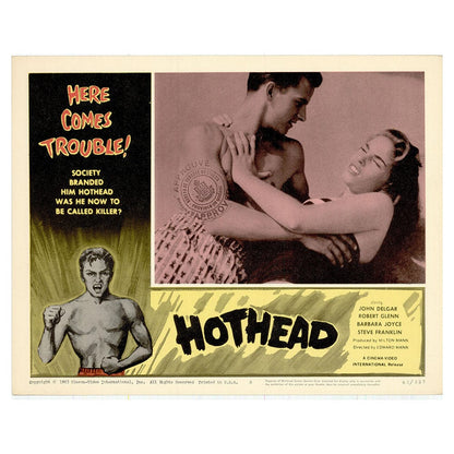 Hothead Movie Lobby Card