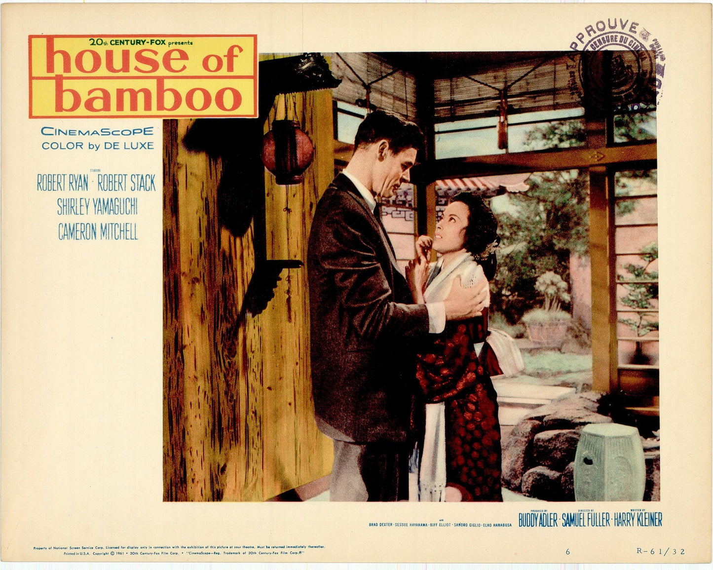 House of Bamboo Movie Lobby Card