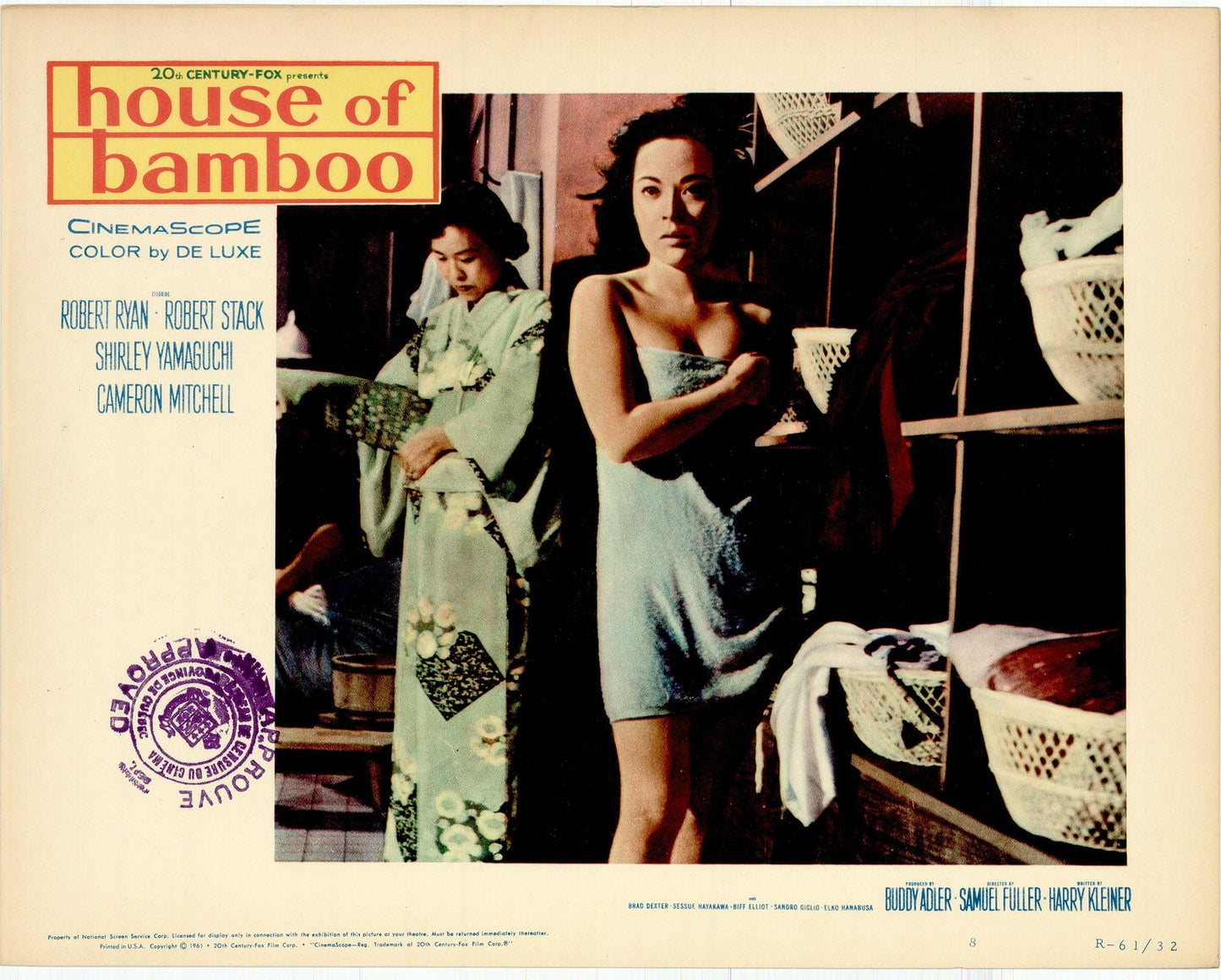 House of Bamboo Movie Lobby Card