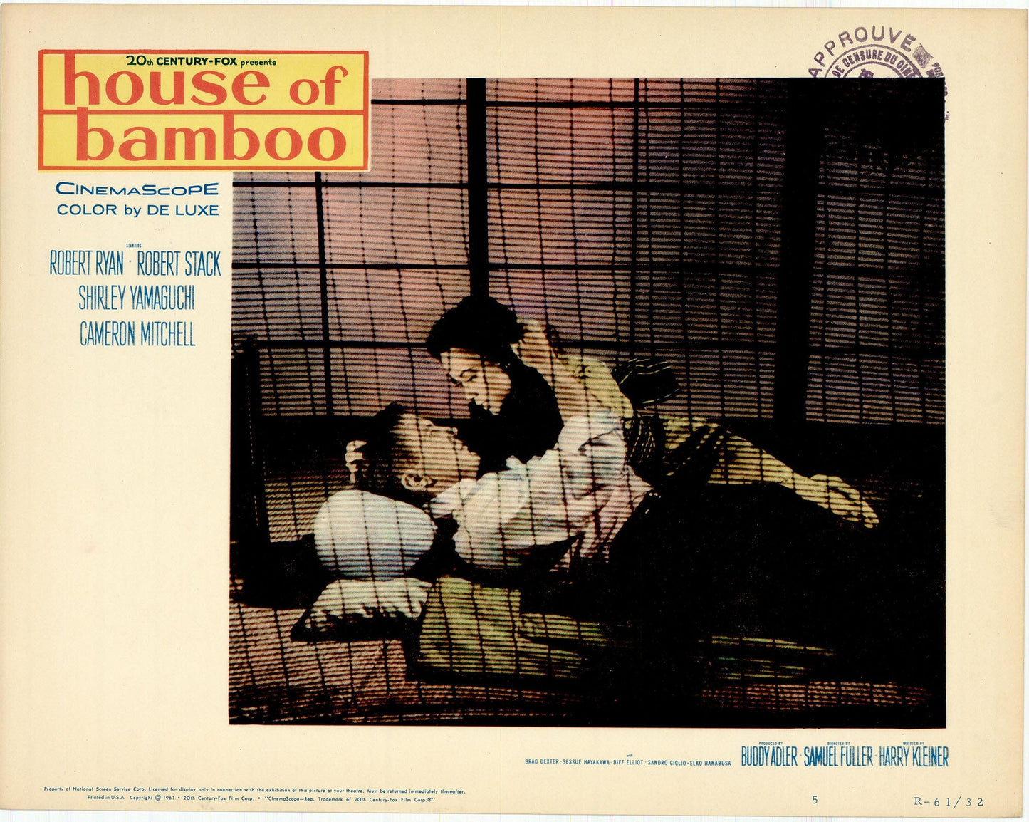 House of Bamboo Movie Lobby Card