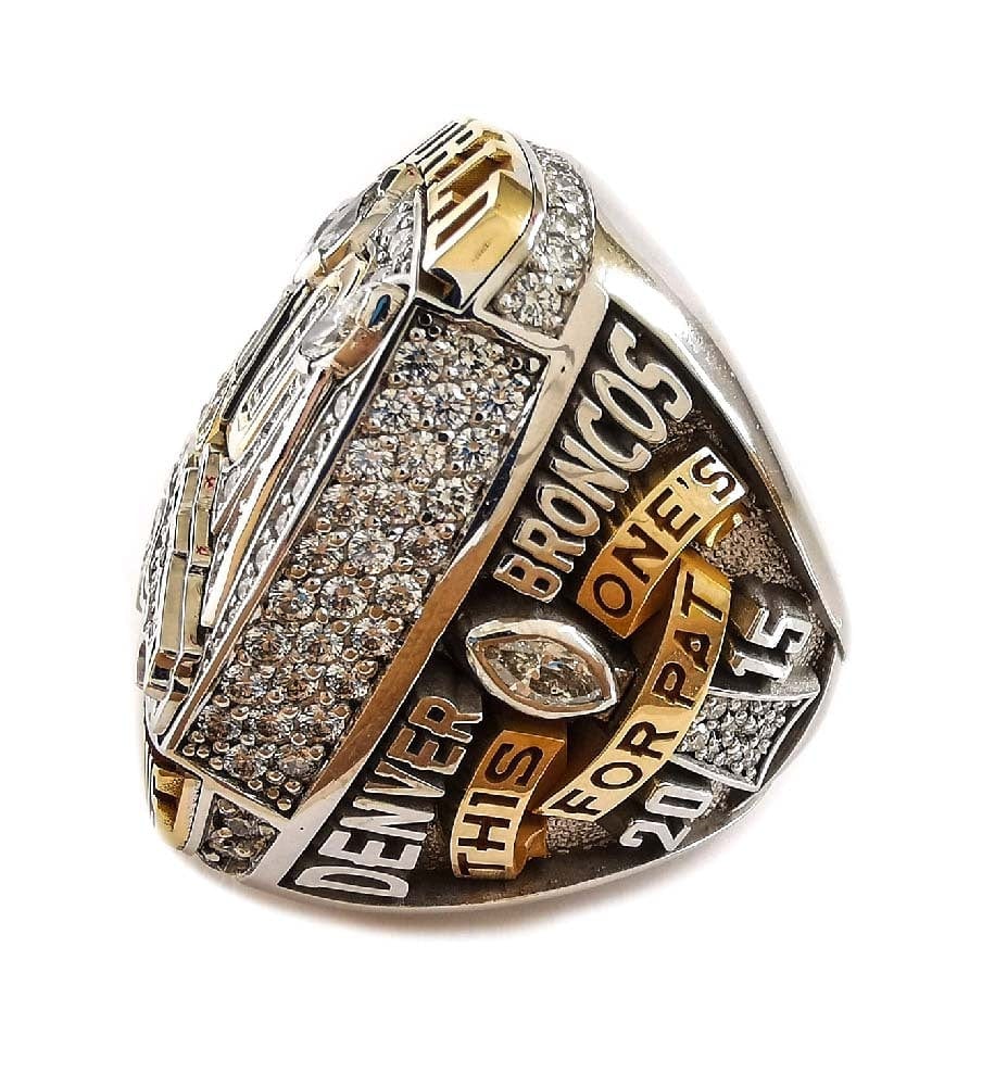 NEED INFO - 2015 Denver Broncos NFL Super Bowl Championship Ring Side