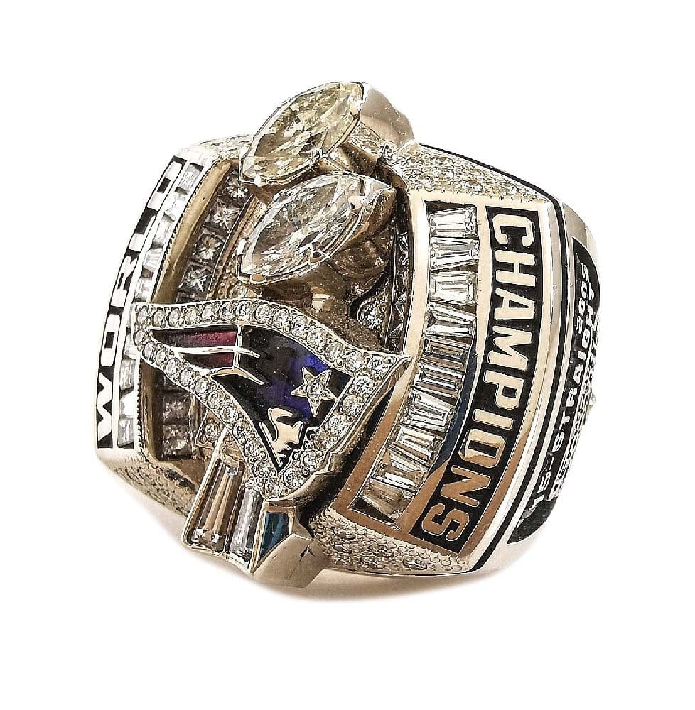 NEED INFO - 2003 New England Patriots NFL Super Bowl Championship Ring Face