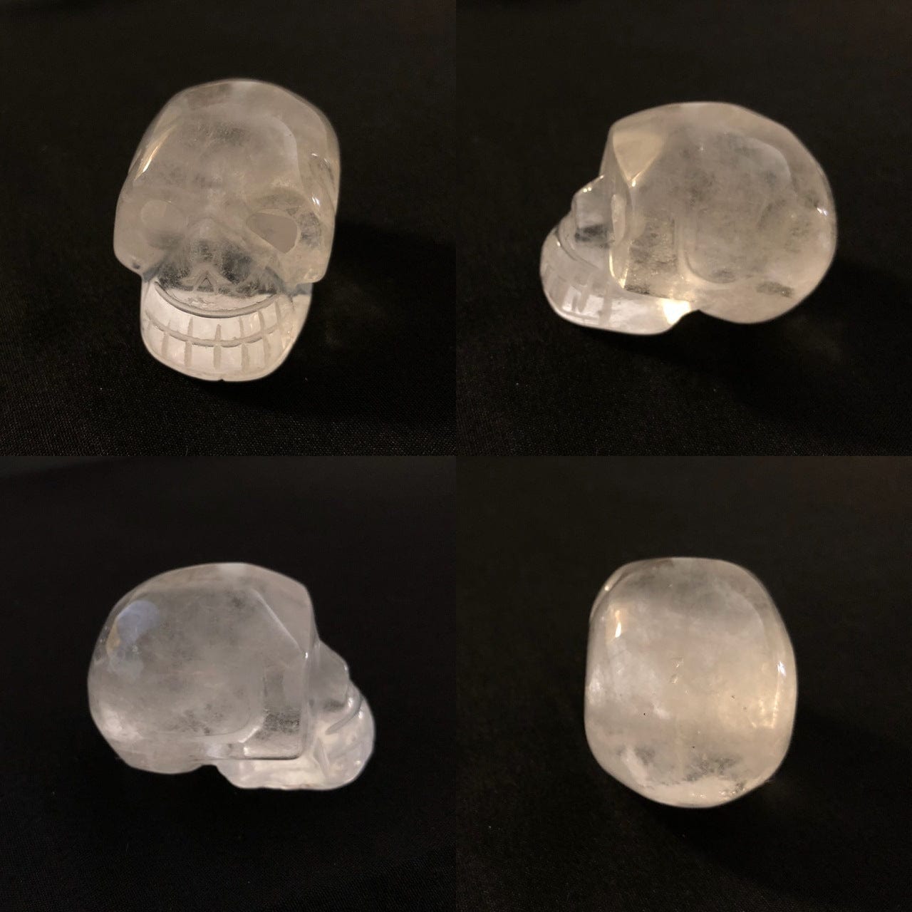 Carved Stone Skull