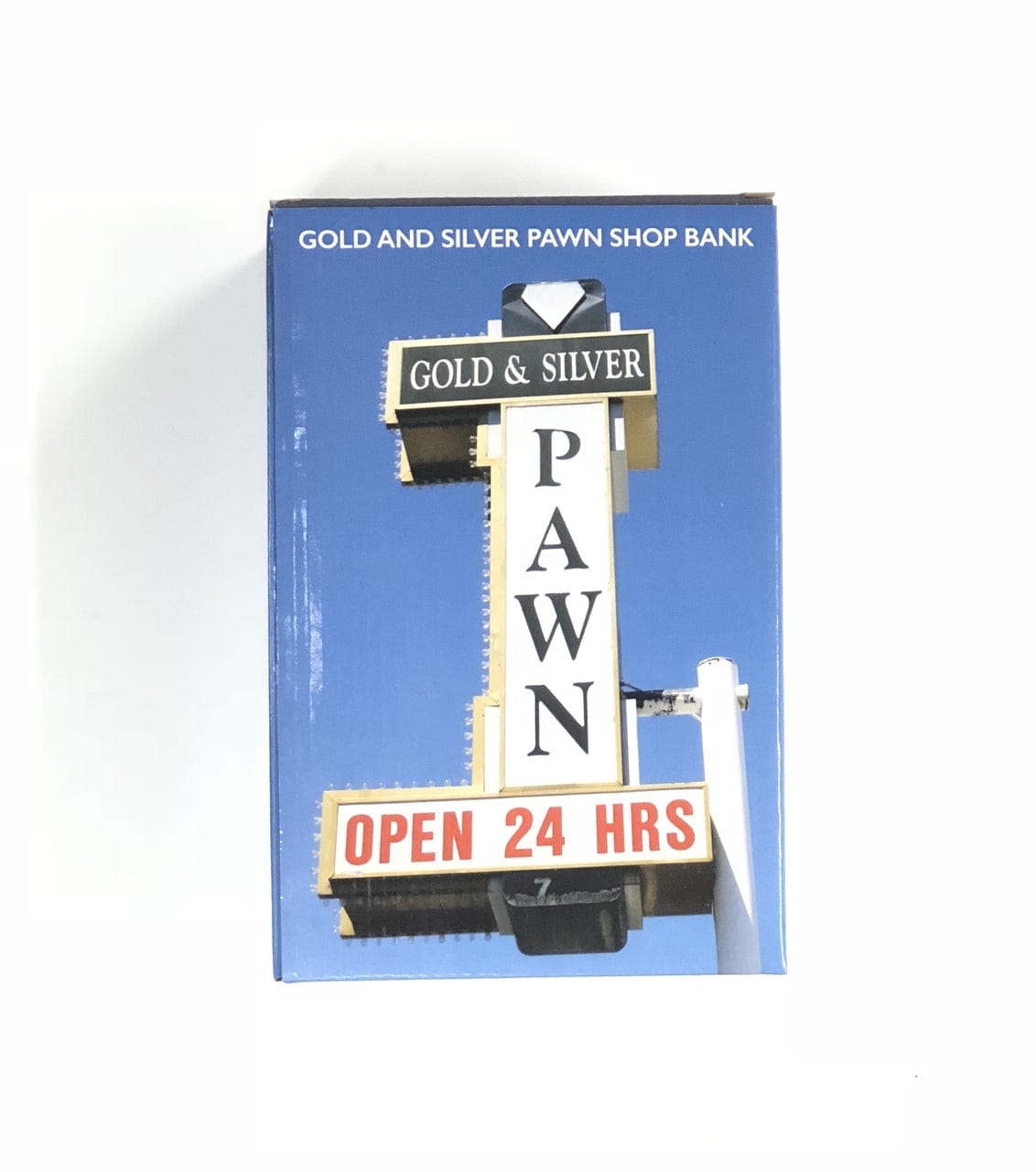 Gold & Silver Pawn Store Sign Money Bank