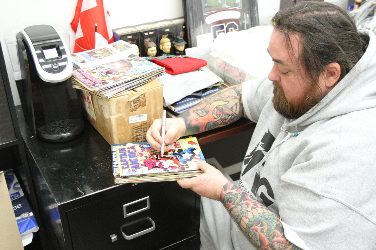 Comics Autographed by Chumlee