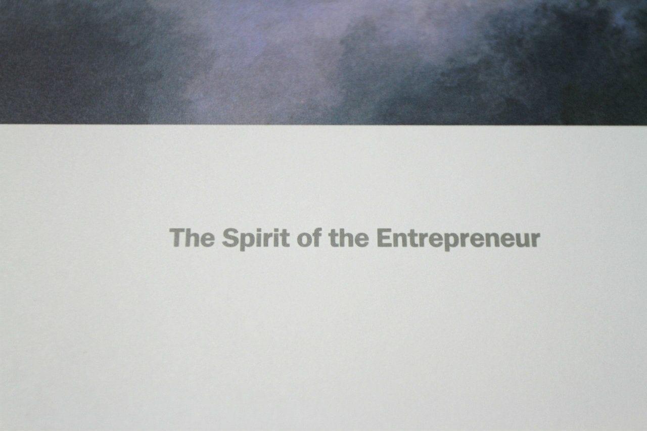 Mario F Fernandez; "The Spirit of the Entrepreneur"