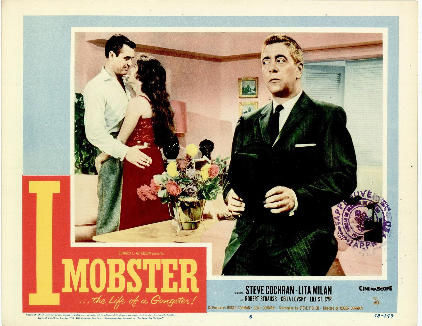 I Mobster Movie Lobby Card