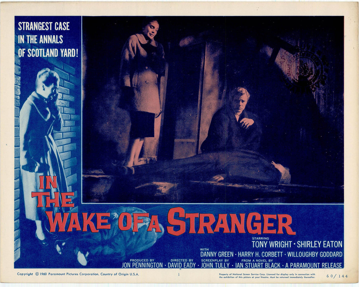 In the Wake of a Stranger Movie Lobby Card