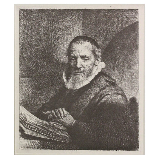 Rembrandt Van Rijn; Jan Cornelia Sylvius, Preacher