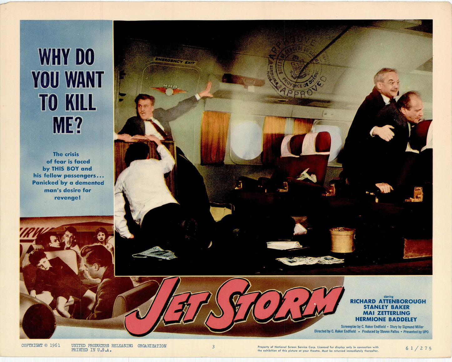 Jet Storm Movie Lobby Card