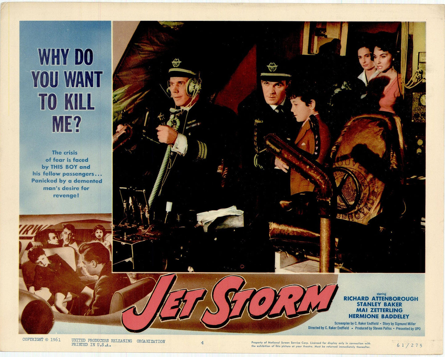 Jet Storm Movie Lobby Card