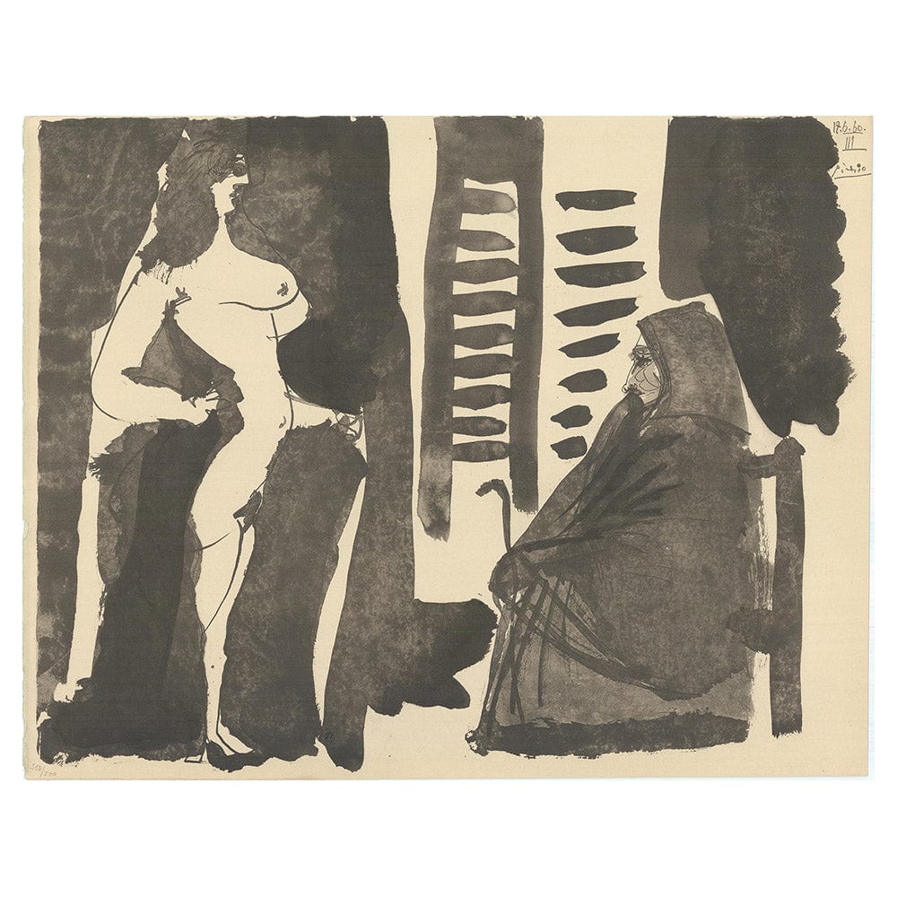 Picasso; Jeune Fille et Vieille Femme Thumb