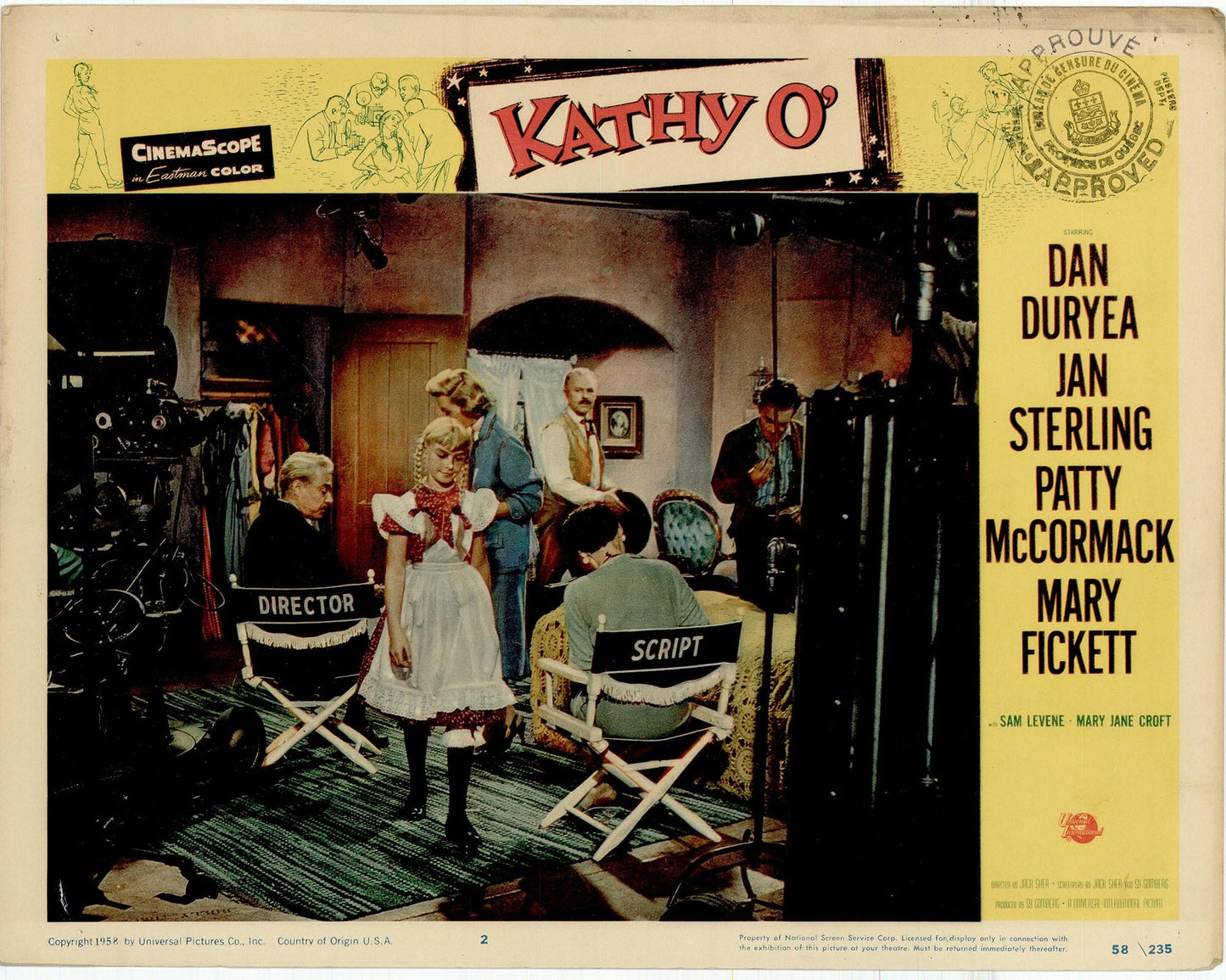 Kathy O Movie Lobby Card