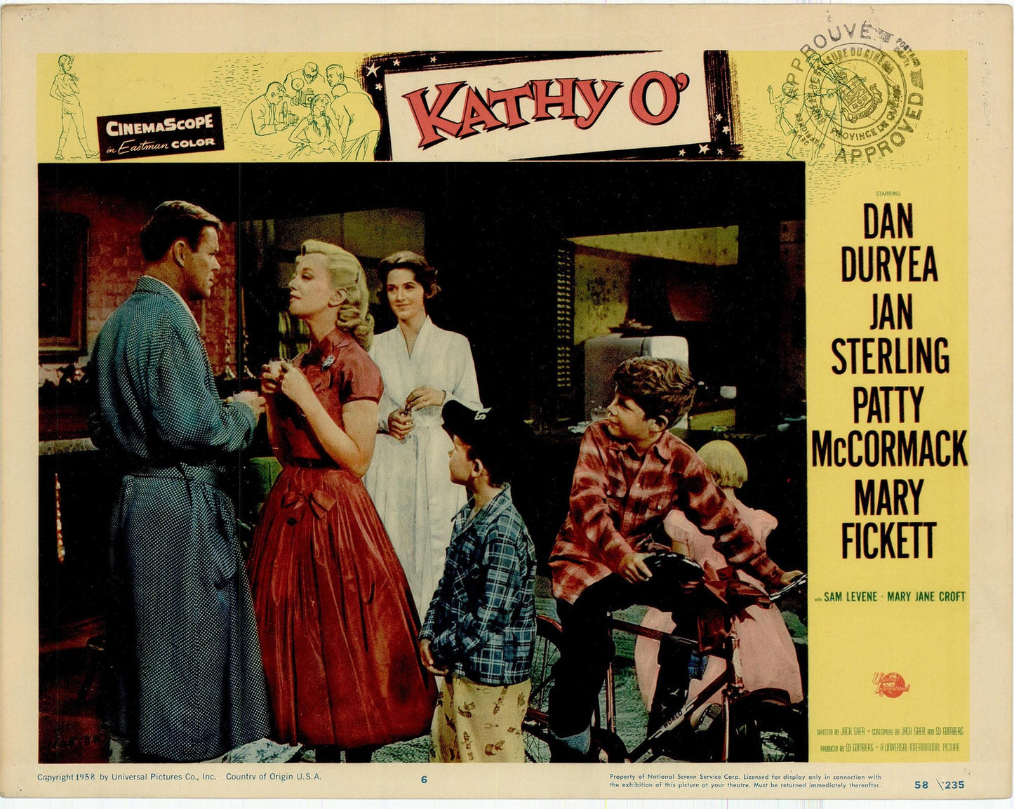 Kathy O Movie Lobby Card