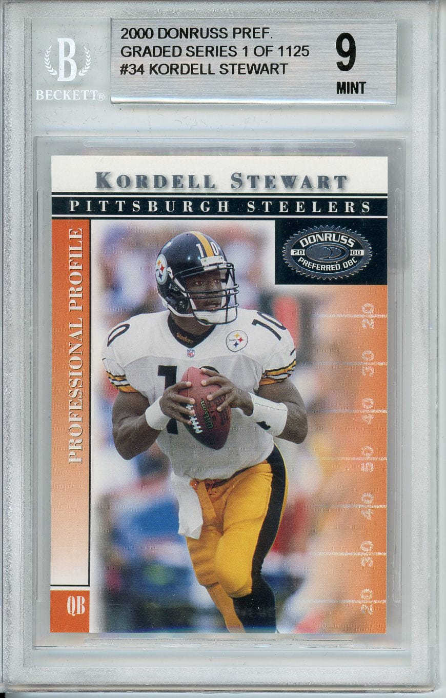 Kordell Stewart - Graded Trading Card – Gold & Silver Pawn Shop