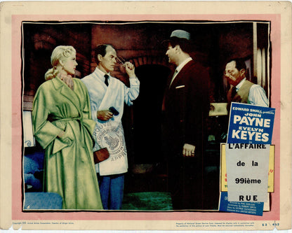 99 River Street - Classic Movie Lobby Card