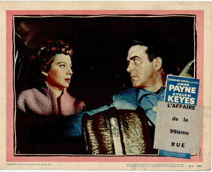 99 River Street - Classic Movie Lobby Card