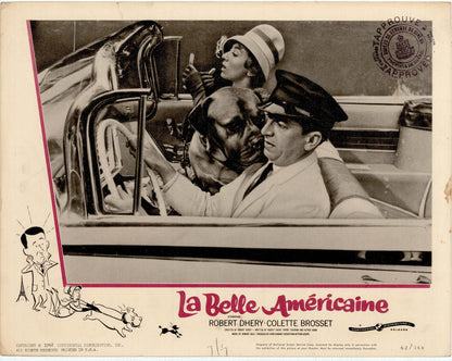 La Belle Americaine Movie Lobby Card