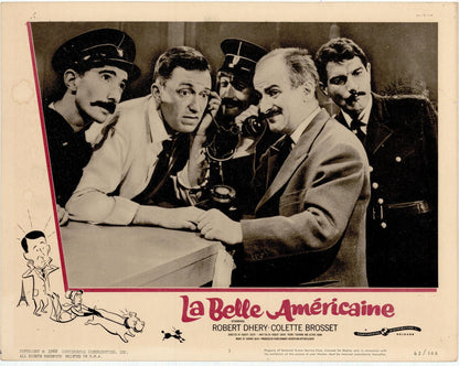 La Belle Americaine Movie Lobby Card