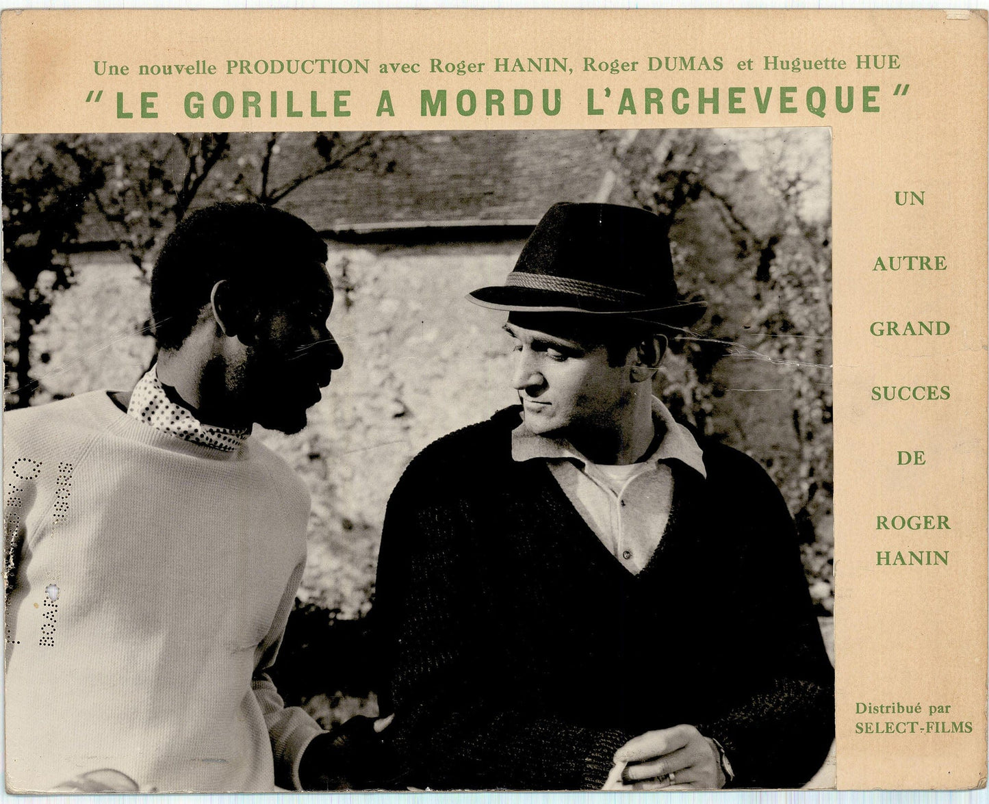 Le Gorille a Mordu L'Archeveque Movie Lobby Card