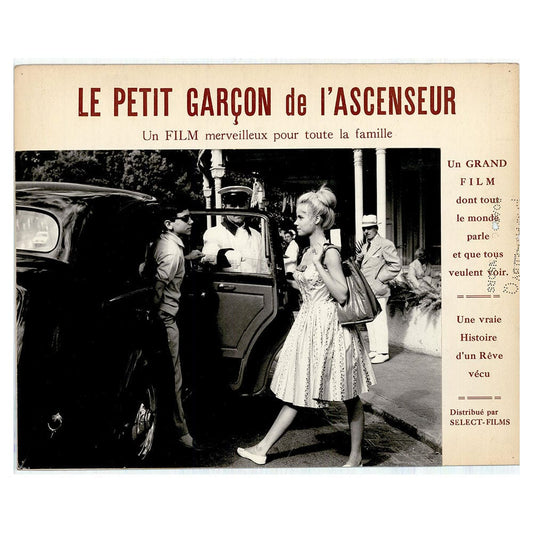 Le petit garçon de l'ascenseur Movie Lobby Card