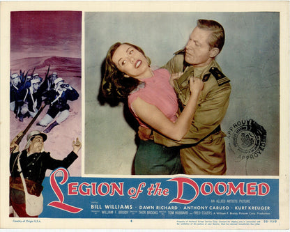 Legion of the Doomed Movie Lobby Card