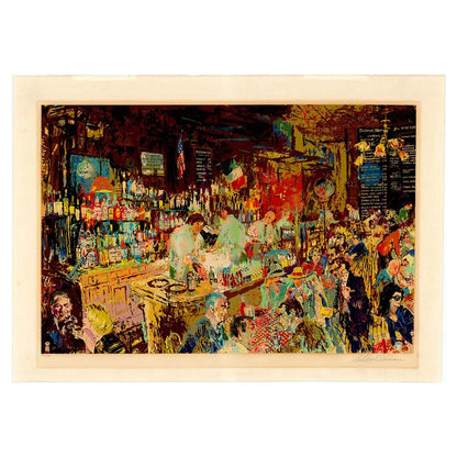 Leroy Neiman artwork PJ Clark's Bar