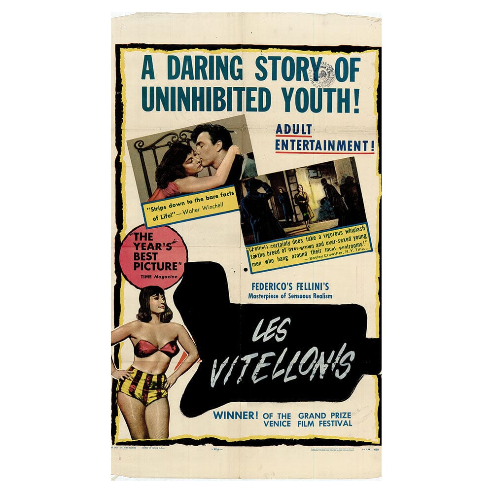 I Vitelloni - Classic Movie Poster