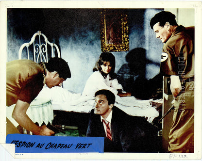 The Spy in the Green Hat (L'Espion au chapeau vert) Movie Lobby Card