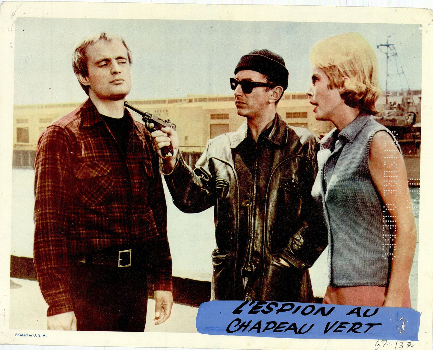 The Spy in the Green Hat (L'Espion au chapeau vert) Movie Lobby Card