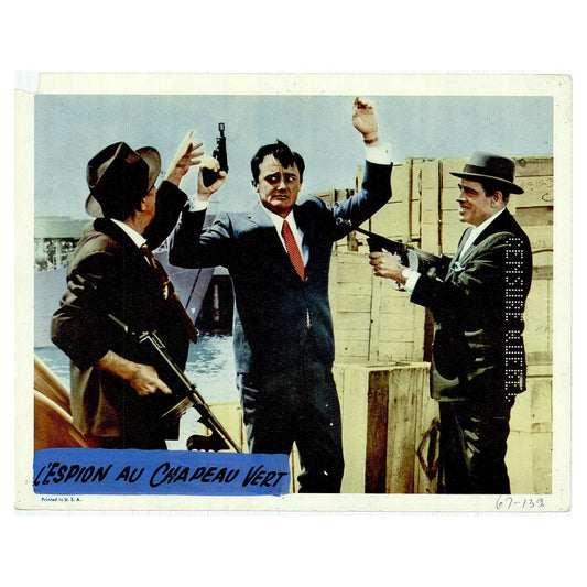 The Spy in the Green Hat (L'Espion au chapeau vert) Movie Lobby Card