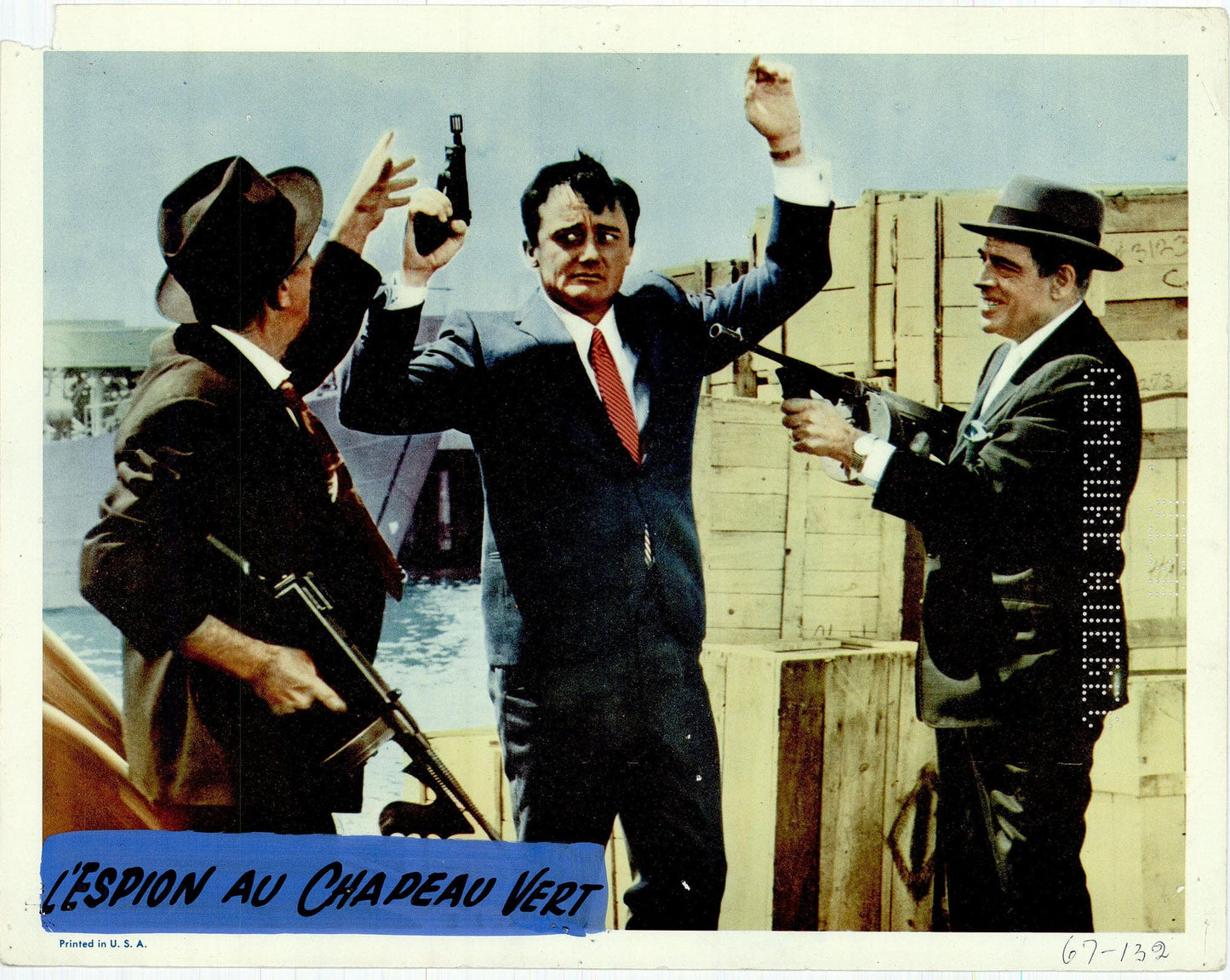 The Spy in the Green Hat (L'Espion au chapeau vert) Movie Lobby Card