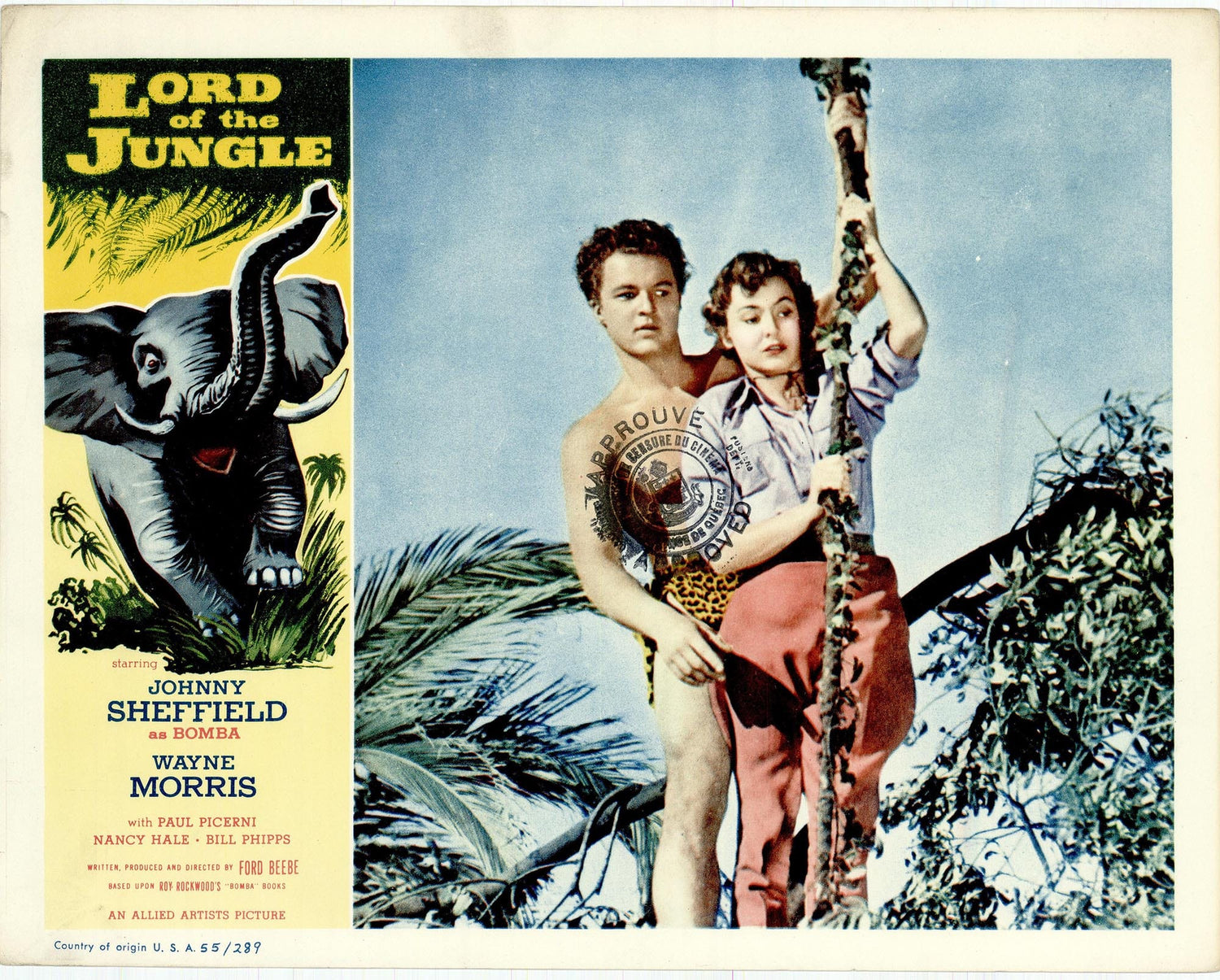 Lord of the Jungle Movie Lobby Card – Gold & Silver Pawn Shop