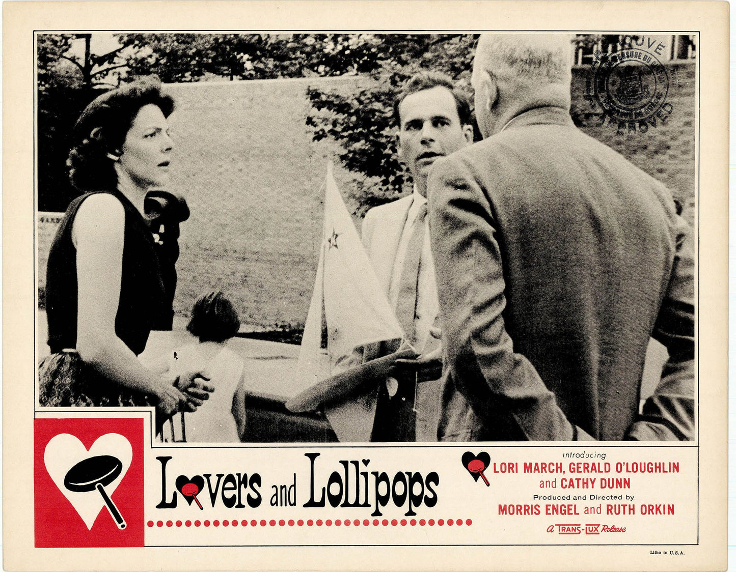 Lovers and Lollipops Movie Lobby Card