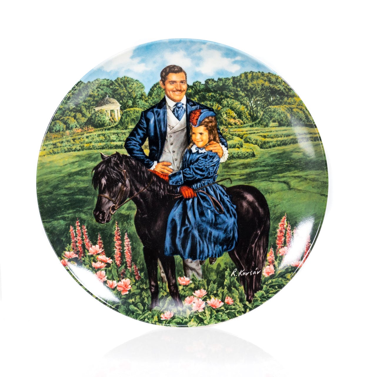 Limited Edition Bonnie and Rhett - Gone With The Wind - Decorative Plate Collection