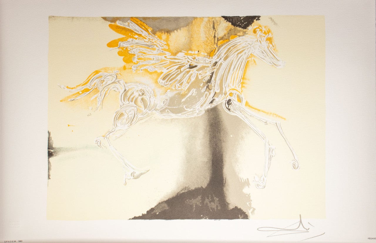 Salvador Dali - “Pegasus” - Les Chevaux de Dali