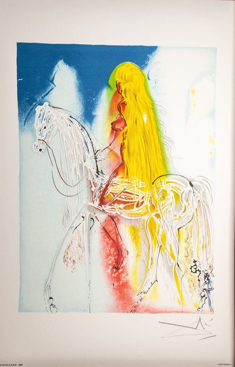 Salvador Dali - “Lady Godiva” – Les Chevaux de Dali