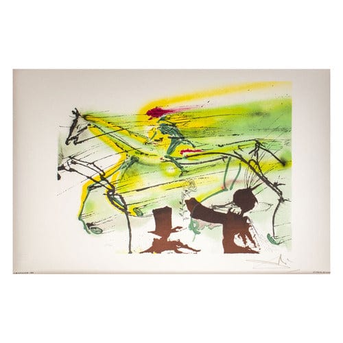 Salvador Dali - “Le Cheval de Course”