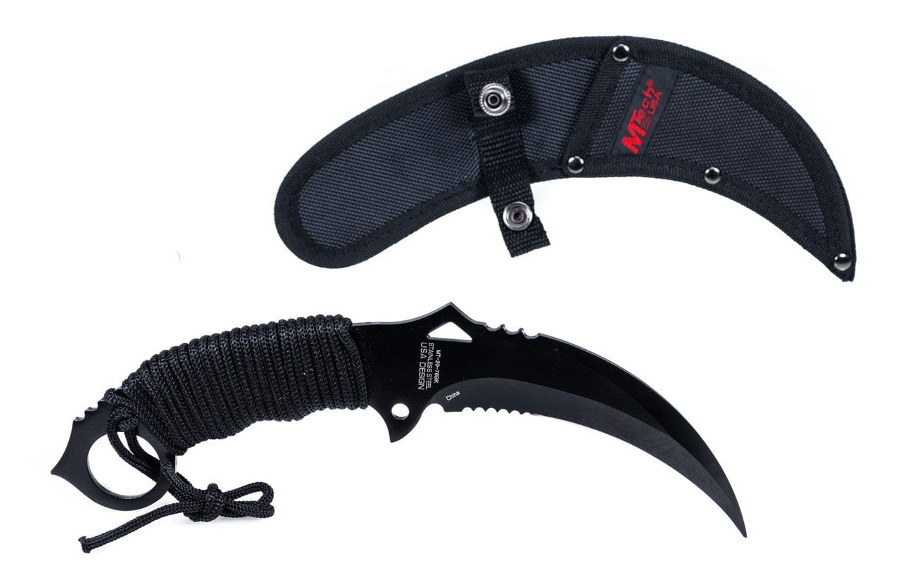 MTech Black Karambit Knife