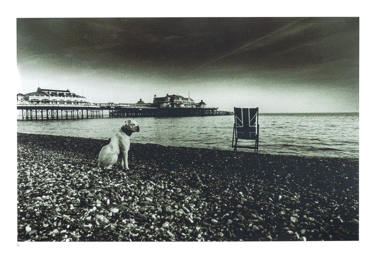 Andy Rosen The Jam “Setting Sons” Album cover, Brighton beach 1979